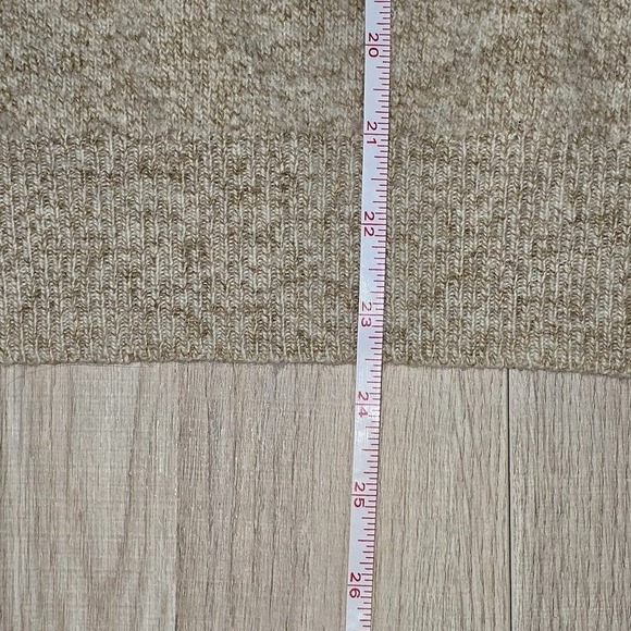 Puritan Men's Sweater Vest XL Oatmeal Lambswool Classic Preppy old money minimal - Picture 5 of 8